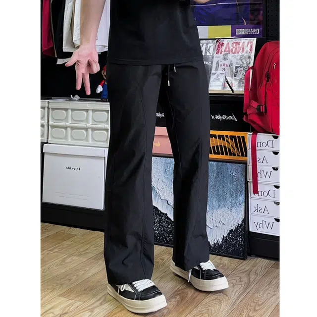 帝狼牛 美式夏季户外运动与复古百搭设计感裤子休闲裤 男女同款