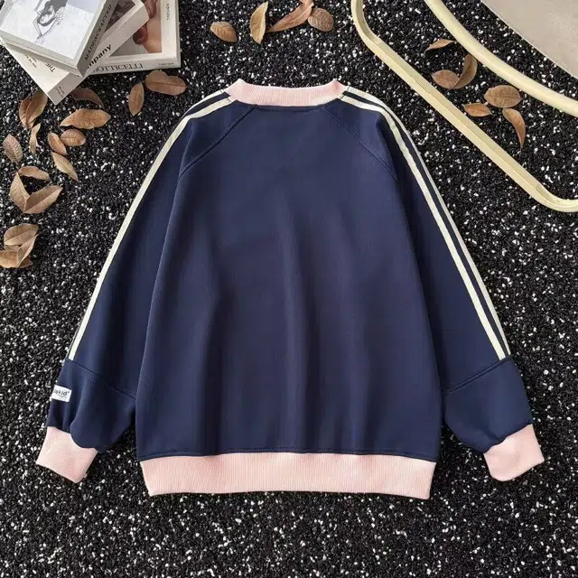 沐诚阳译 美式球服国潮宽松运动风情侣装上衣潮卫衣 男女同款