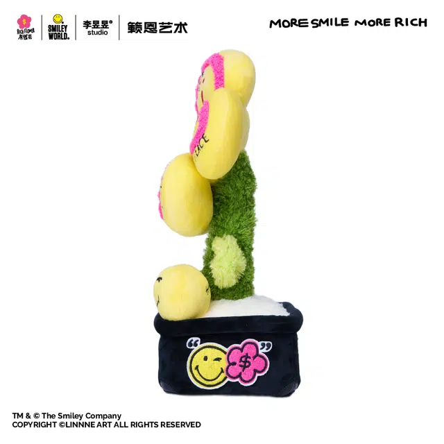 RICH FLOWER x SMILEY 30cm