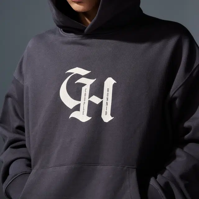 Couple Hunnid Gothic Logo Hoodie