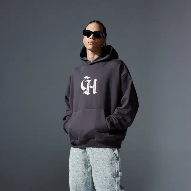 Couple Hunnid Gothic Logo Hoodie