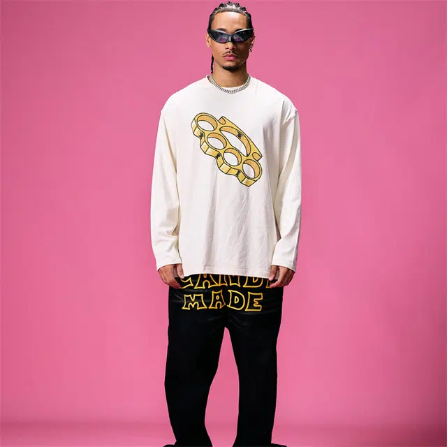 Couple Hunnid CH&CANDYMADE Vintage Streetwear Longsleeve Tee