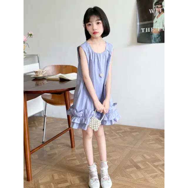 比比我连衣裙 亲肤洋气舒适简约 儿童款