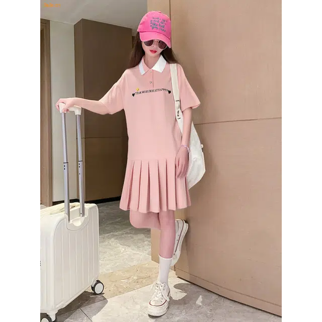 比比我连衣裙 可爱舒适洋气短袖 中小童