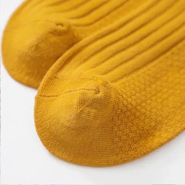 睦隆世家 纯色简约柔软休闲舒适透气运动吸湿排汗不勒脚短袜 男款 组合装