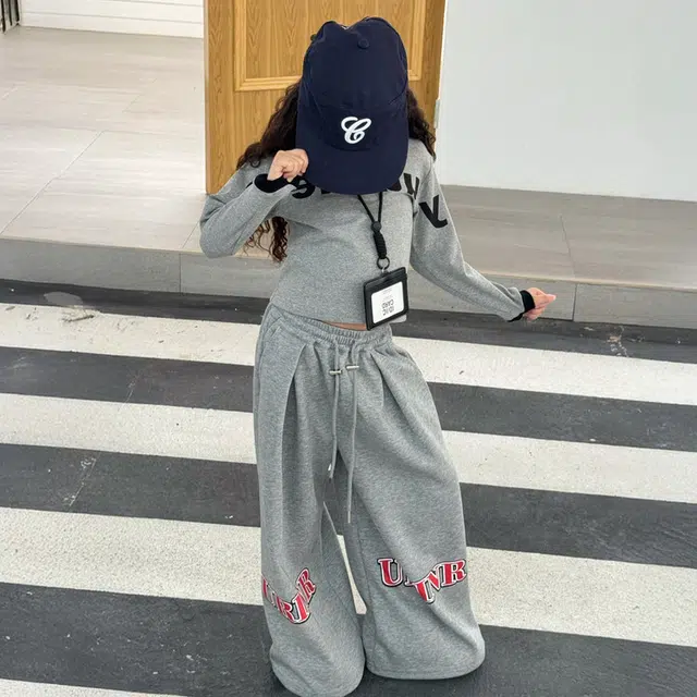 天才小熊休闲运动套装 女童春秋季可爱时尚大童潮牌小孩衣服 小女孩短袖洋气时髦 舒适帅气轻便