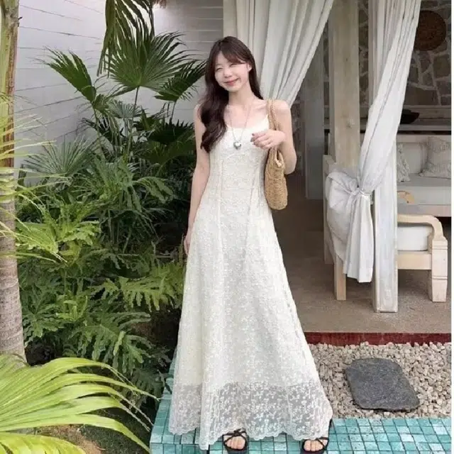 天才小熊 休闲简约百搭无袖吊带连衣裙 女款