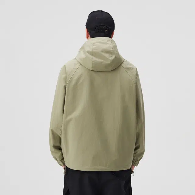 假日伯爵 潮流工装外套连帽男士日系纯色简约时尚休闲宽松气质户外夹克 男女同款