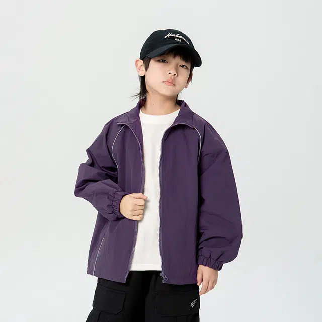 俞兆林夹克 舒适时尚帅气 儿童款