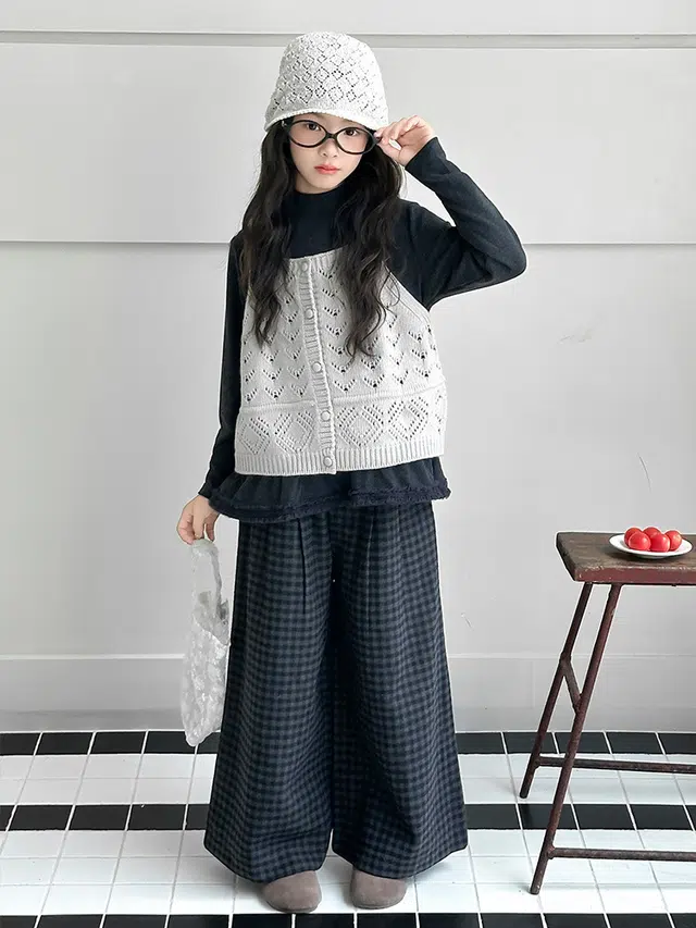 俞兆林休闲运动套装 女童秋季春秋款中大童秋装三件套儿童田园风韩系穿搭