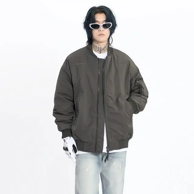 水田夏 冬季飞行夹克男士加绒棒球服美式复古工装百搭外套男潮棉服 男款