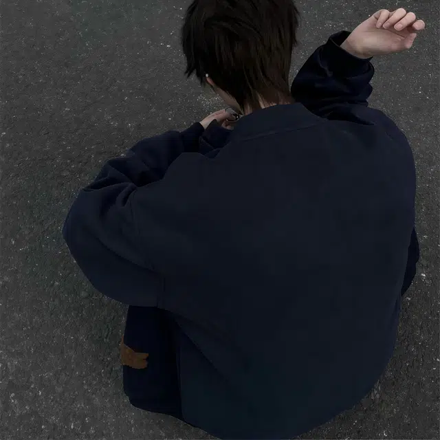 水田夏  潮牌刺绣男秋美式卡通小狗情侣卫衣高街设计感痞帅夹克外套棒球服 男女同款