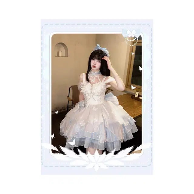 依钗 千金感纯欲风公主小礼服蓬蓬裙子唯美萝莉装 女款