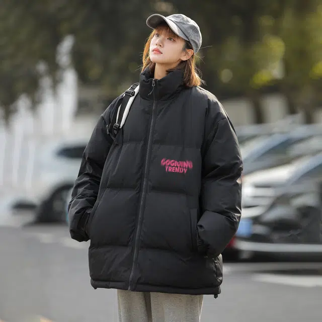 GOGIU Vintage Logo Puffer Jacket
