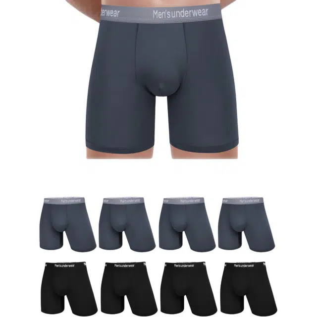 富贵鸟 经典设计运动休闲干爽透气平角内裤 男款