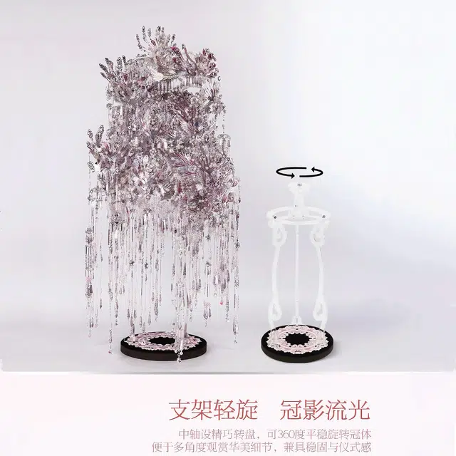 金丝鸾 粉黛鎏银凤冠 其他拼装模型