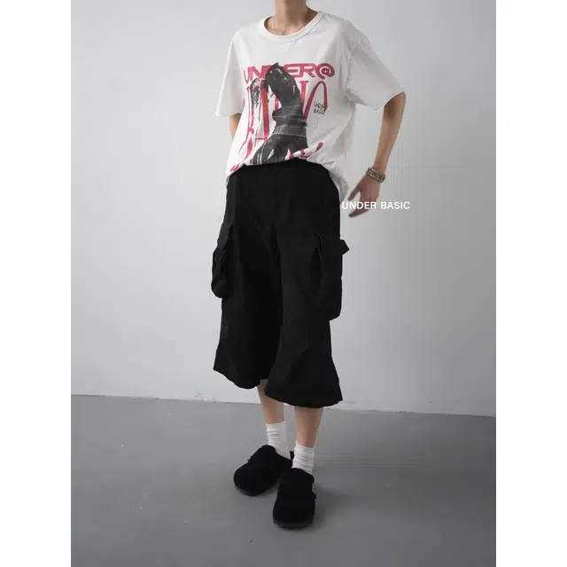 下层基础 舒适简约时尚工装短裤 男女同款