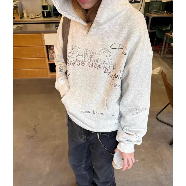 下层基础 印花系列个性时尚卫衣 男女同款