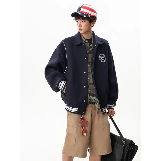 SZSX Vintage Baseball Jacket