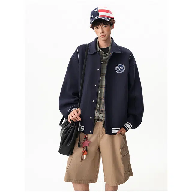 SZSX Vintage Baseball Jacket