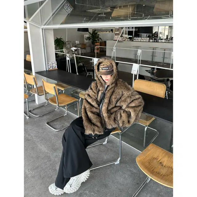 AULDEY Vintage Reversible PU Leather Jacket