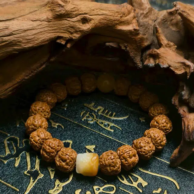 【助你上岸】 喜宝春花 新中式国潮国风精选文玩盘玩貔貅转运珠 经典个性时尚百搭 考公考研成功 #好运 金刚菩提 手串 男女同款情侣款