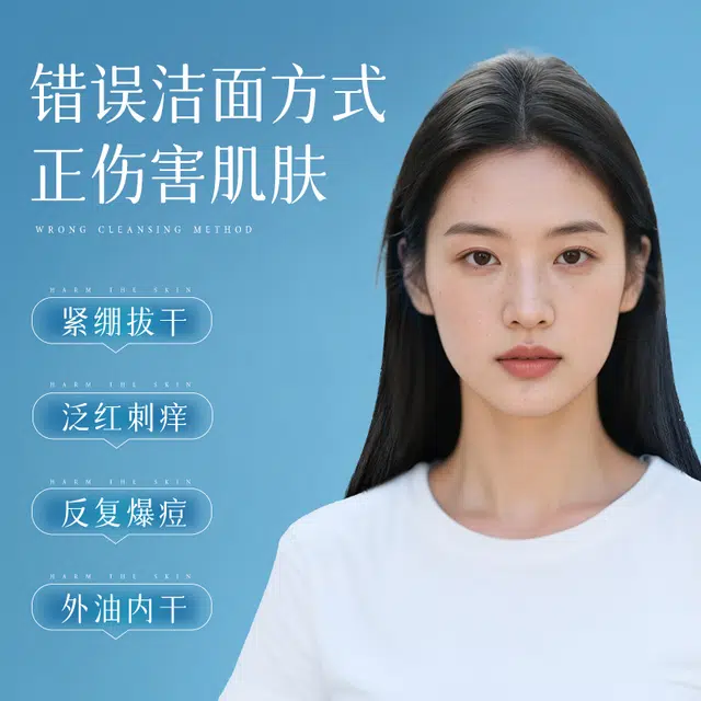 金泰康 氨基酸洗面奶 去角质控油清洁