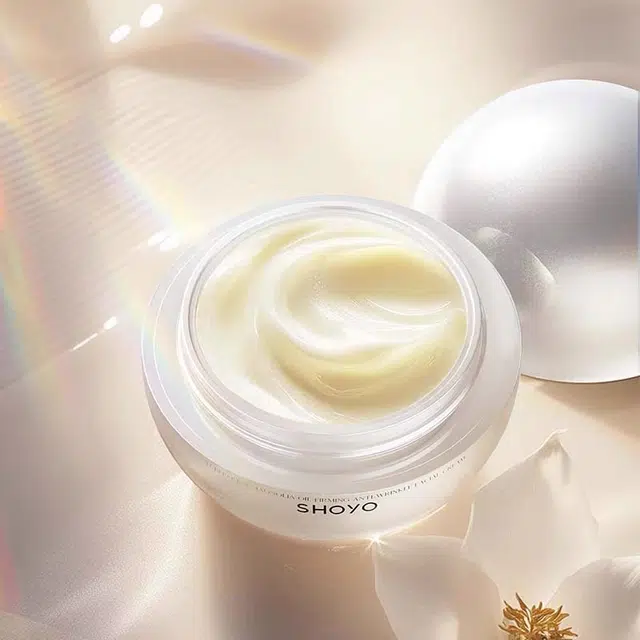 轻氧 胶原闪充油霜紧致抗皱补水精油面霜精华霜 保湿