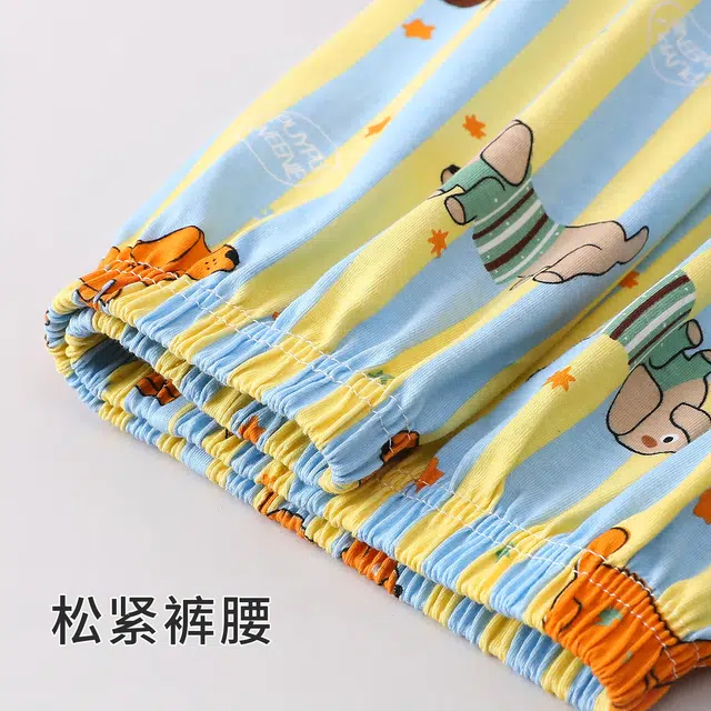 静英鸾 休闲时尚翻领简约格子卡通小狗亲肤舒适可外穿家居服睡衣套装 女款