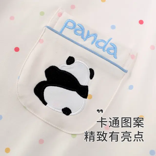 静英鸾 翻领花边简约休闲甜美可爱卡通蝴蝶结小熊亲肤舒适可外穿家居服睡衣套装 女款