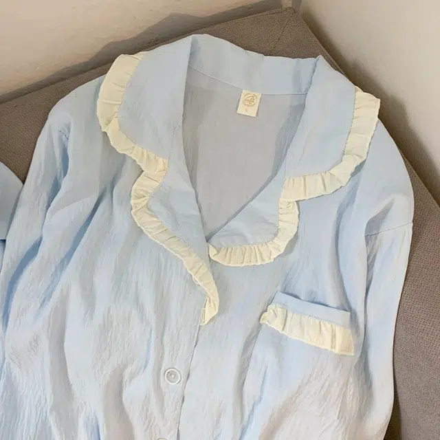 静英鸾 简约纯色翻领开衫长袖长裤休闲家居服秋冬季睡衣套装 女款