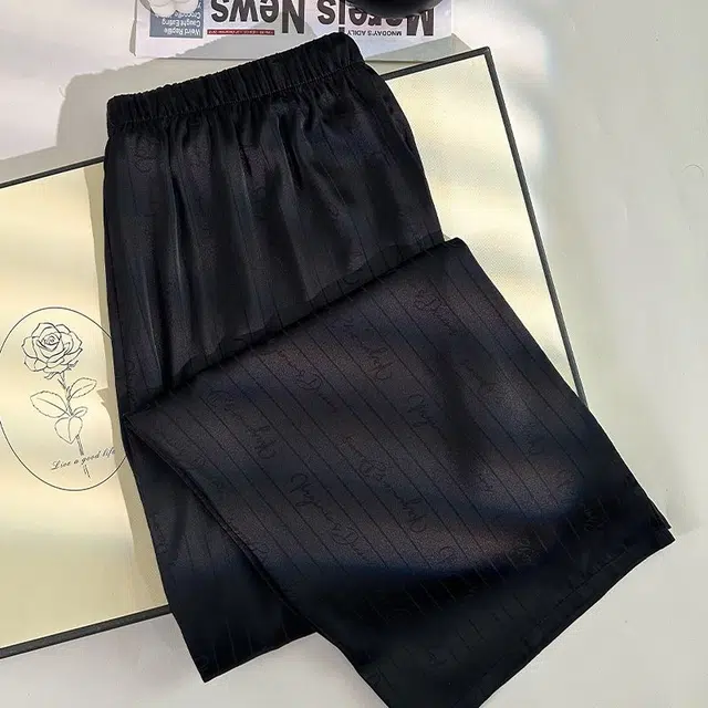 静英鸾  纯色翻领时尚简约风休闲舒适家居服睡衣礼盒 男款