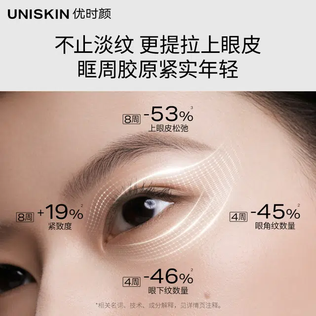 优时颜 第四代微笑眼霜 保湿滋润补水