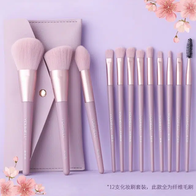 格安诺  化妆刷眼影刷全套超软柔软网红少女软毛初学者平价一整 修容