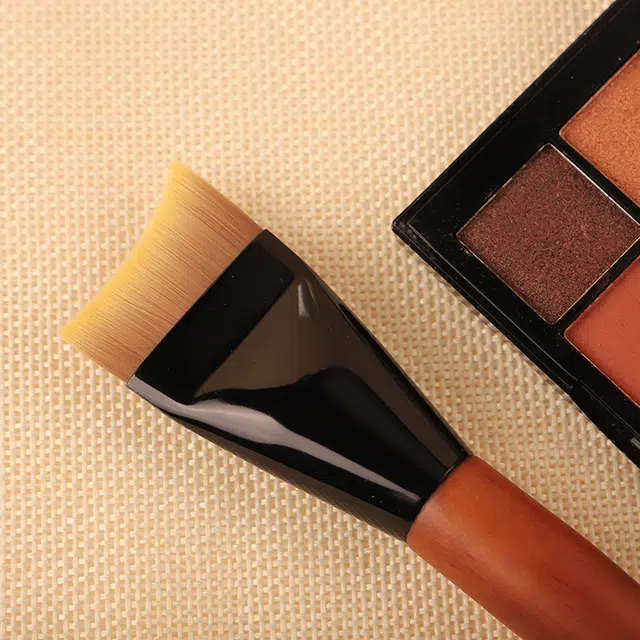 格安诺  月牙粉底刷化妆刷刀锋刷无痕不吃粉单支纤维毛粉底刷 定妆细节