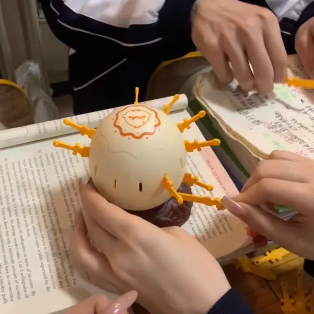 觅香 黄色小鸡海盗桶 创意整蛊玩具