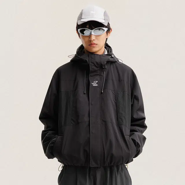 宫奴 户外机能防风多口袋轻量化抗撕裂登山服外套运动连帽夹克 男女同款