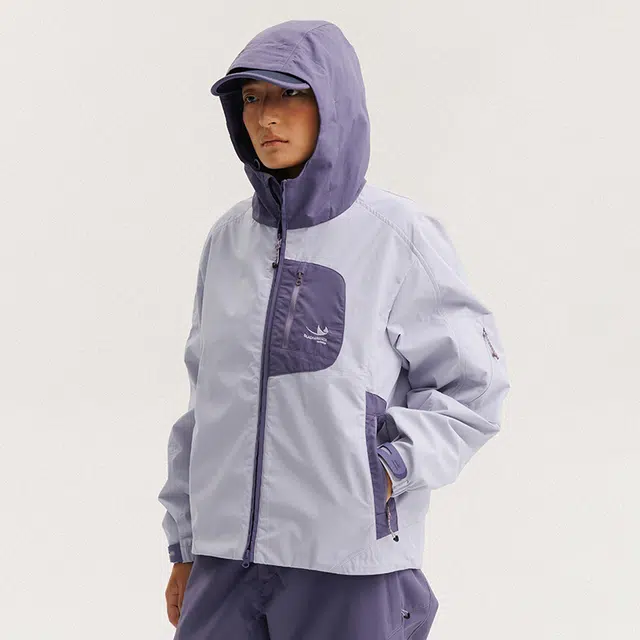 宫奴 山系机能连帽衣外套户外防水轻量化登山服运动夹克 男女同款