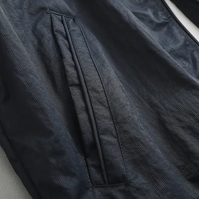 宫奴 日系休闲潮牌复古肌理感微皱宽松翻领飞行员外套夹克 男女同款