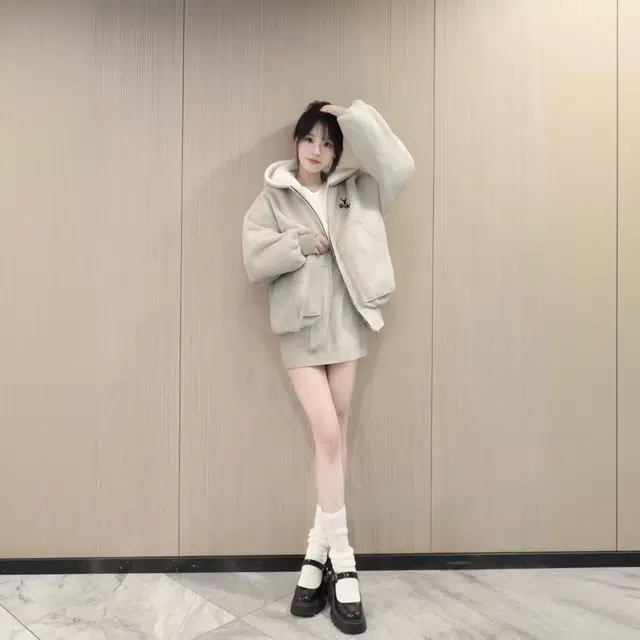 洋气先生 美式复古高街潮牌时尚潮流简约无性别主义日常通勤户外舒适保暖开衫休闲百搭上衣棉服 男女同款