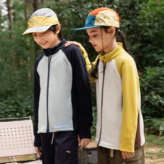 俞兆林上衣 多巴胺色系潮酷儿童休闲开衫外套春秋洋气百搭女童男童时尚舒适户外运动夹克