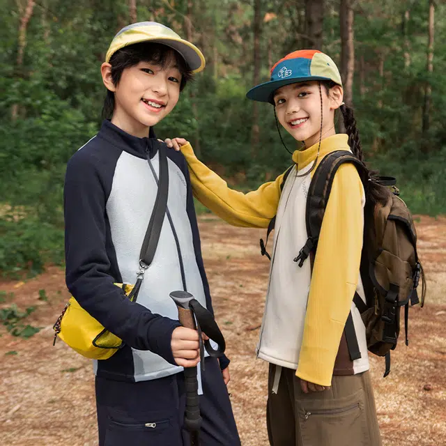 俞兆林上衣 多巴胺色系潮酷儿童休闲开衫外套春秋洋气百搭女童男童时尚舒适户外运动夹克