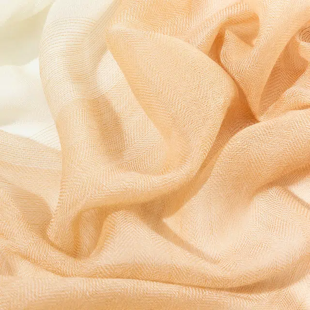 一米画纱 轻奢色织轻盈柔软亲肤细腻保暖外搭气质披肩高级感 山羊绒 绒线围巾 女款