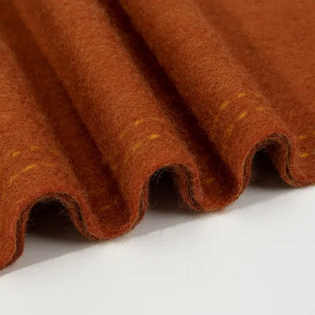 一米画纱 双面双色美拉德风高品质个性流苏外搭时尚加厚保暖轻奢舒适 山羊绒 绒线围巾 女款