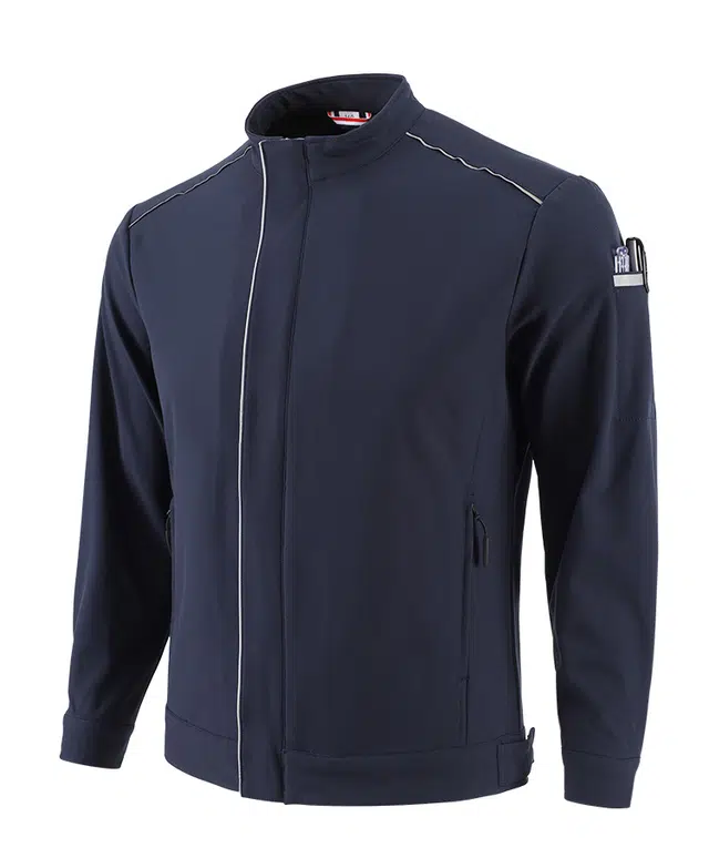 邦固依品 高端企业团体工作服防水防风抗皱工装夹克 男款