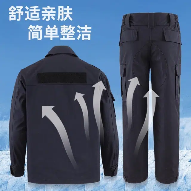 邦固依品 舒适百搭翻领纯色长袖长裤休闲运动套装 男女同款