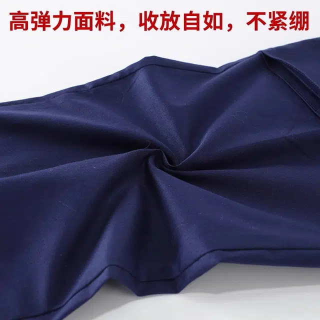 邦固依品 夏季工作服男长袖弹力厂服上衣薄款工装耐脏电工防静电劳保服休闲运动套装 男女同款