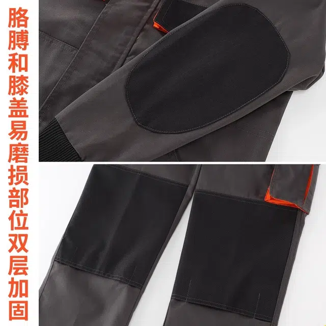 邦固依品 春秋季劳保服工装男帆布耐磨多口袋工地汽修工作服高端厂服套装 男女同款