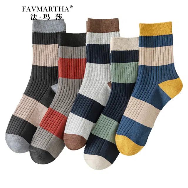 FAVMARTHA Cotton Socks