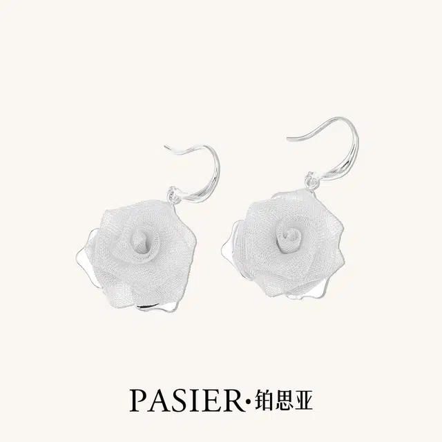 铂思亚 小众轻奢精致感 铜合金 耳环 女款